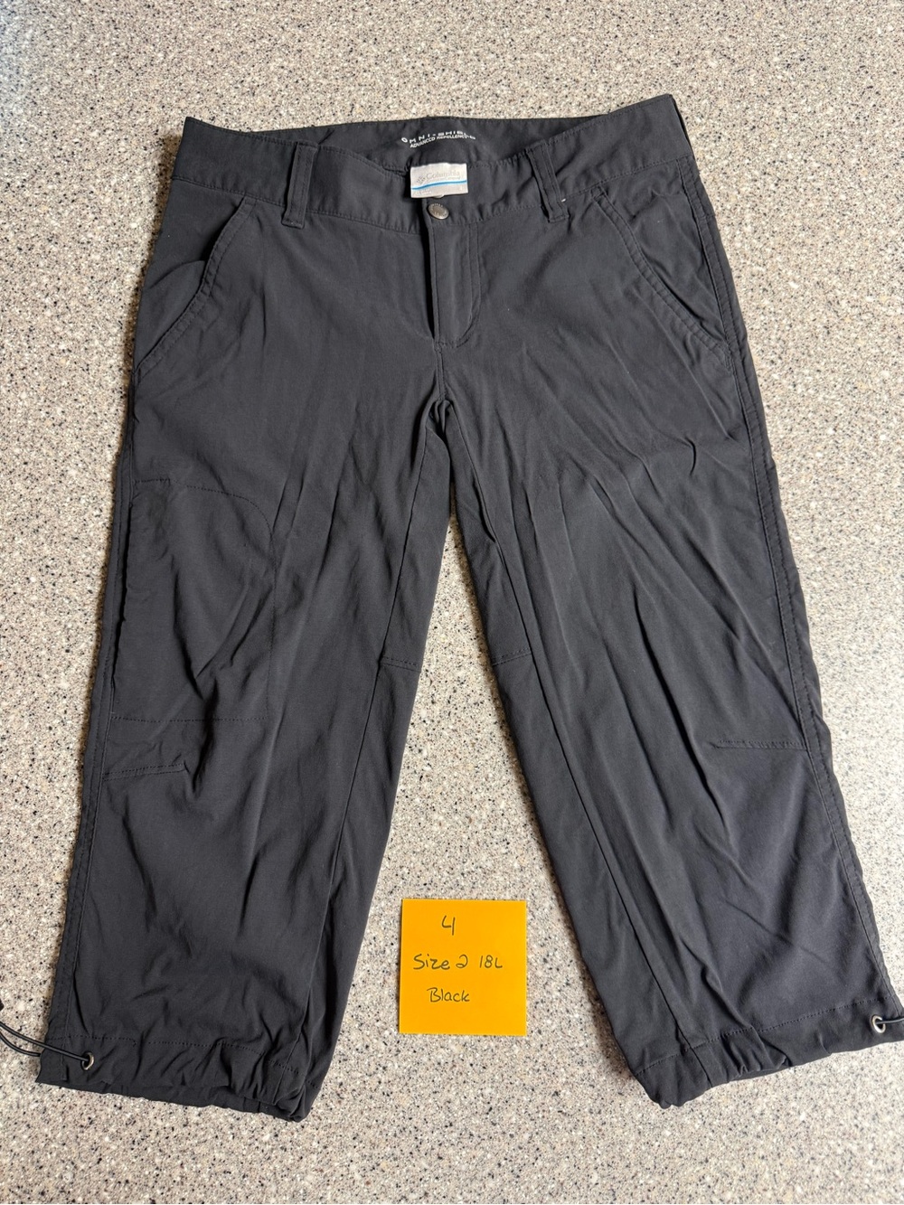 Columbia Black Women's Outdoor Capri Shorts